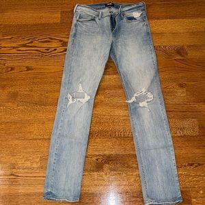 Men’s PAIGE Men's Lennox Slim Fit Jeans, Country Distressed, Size 32